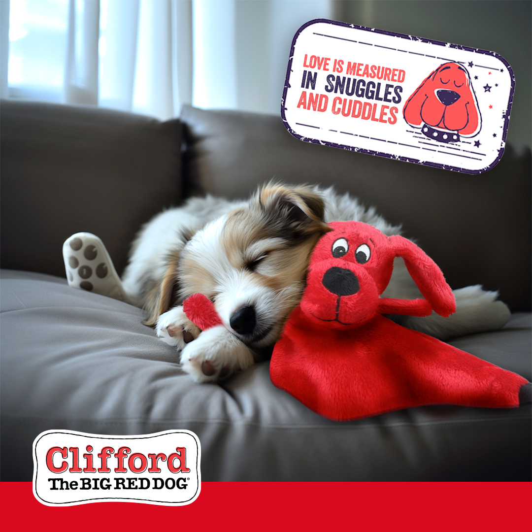 Clifford® Lil' Napper 9.5" Plush Dog Toy