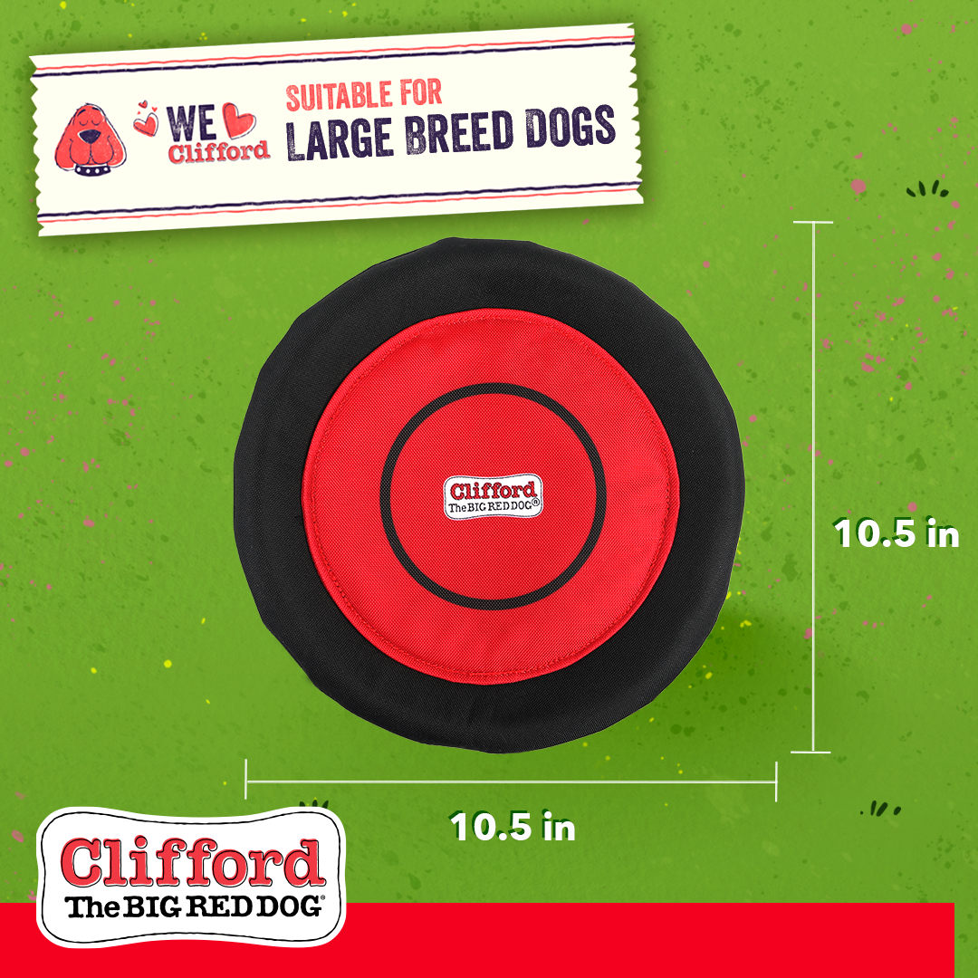 Clifford® Sliding Flyer 10.5" Durable Dog Toy