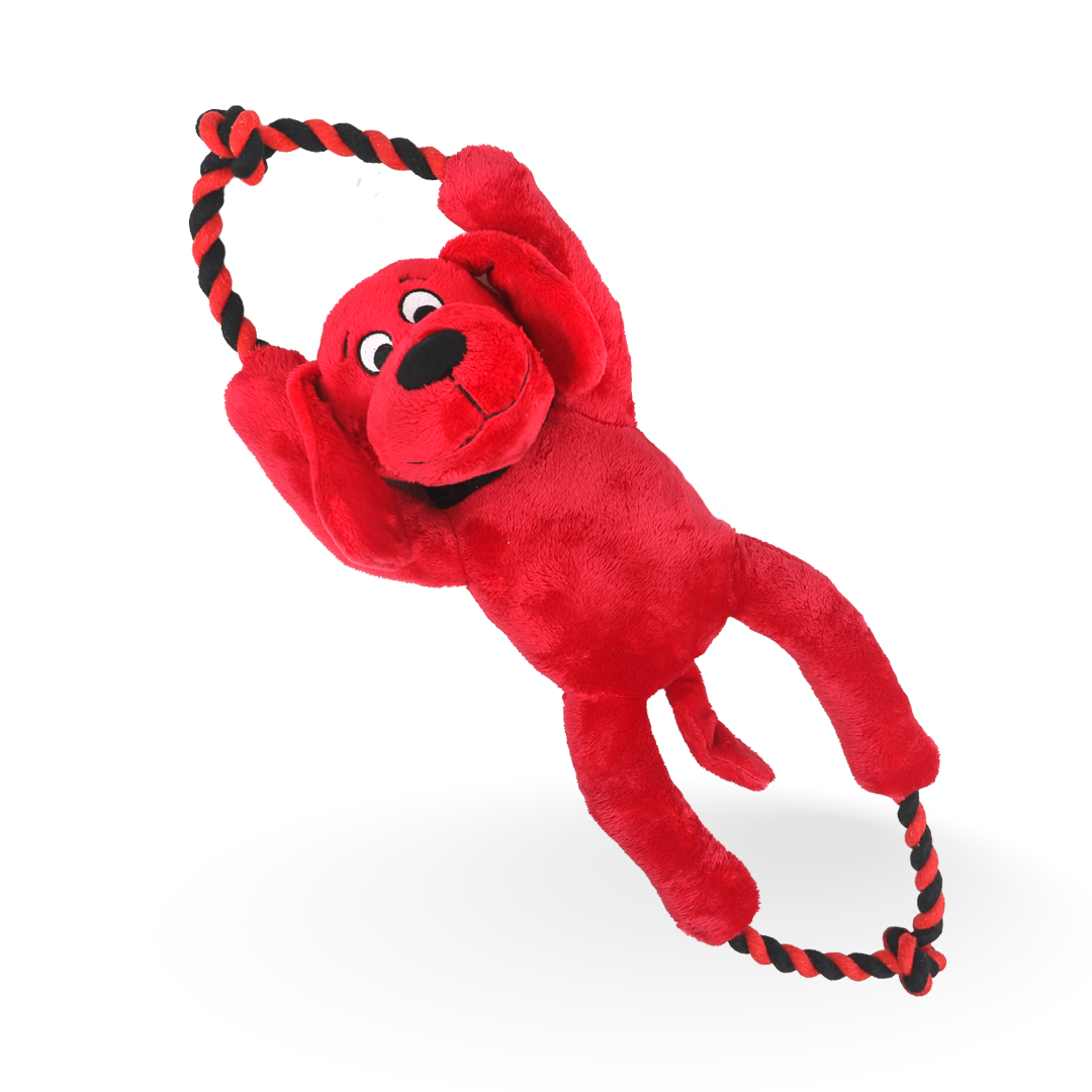 Clifford® Busy Body Rope 16" Plush Dog Toy