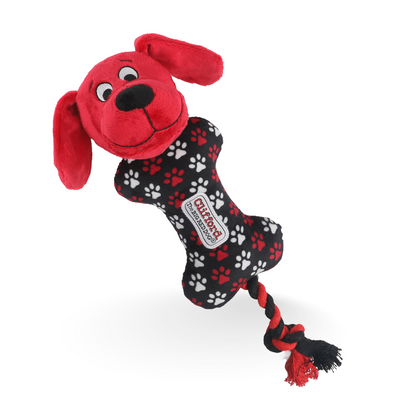 Clifford® Busy Body Rope n' Wrangle 15" Plush Dog Toy