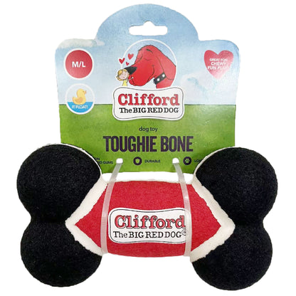 Clifford® Toughie Bone 6.75" Durable  Dog Toy
